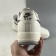 Bape x Nike Air Force 1 07 Low Beige Black shoes AA1356-115