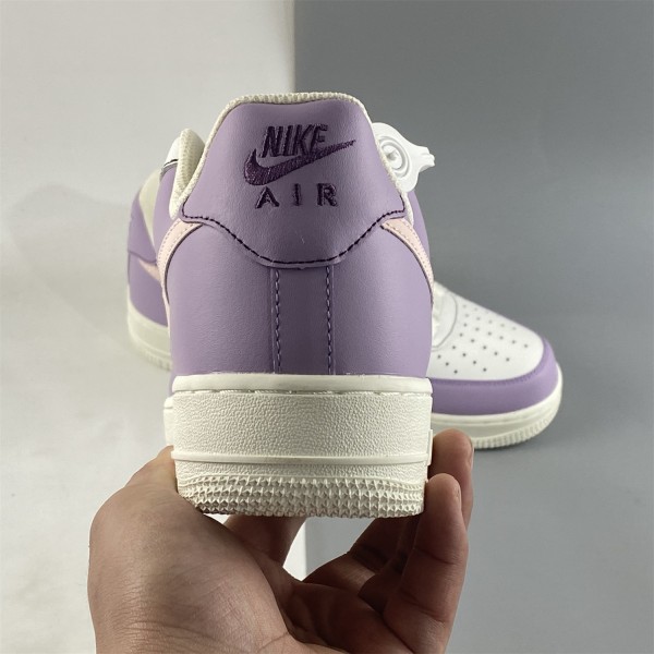 Nike Air Force 1 07 Low Rice Bianche Rosa Viola DQ6810-286