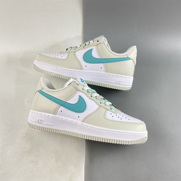 Nike Air Force 1 07 Low Bianche Blu Navy LZ6699-555