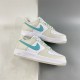 Nike Air Force 1 07 Low White Navy Blue LZ6699-555