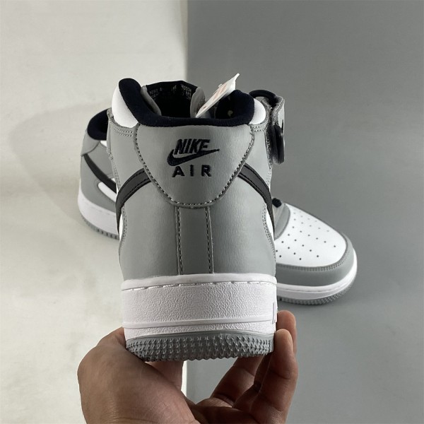 Nike Air Force 1 07 Mid Grey Black White HG1522-016