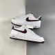 Nike Air Force 1 Low Obsidian White-University Red shoes CJ8731-100