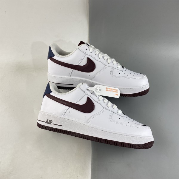 Nike Air Force 1 Low Obsidian White-University Red shoes CJ8731-100
