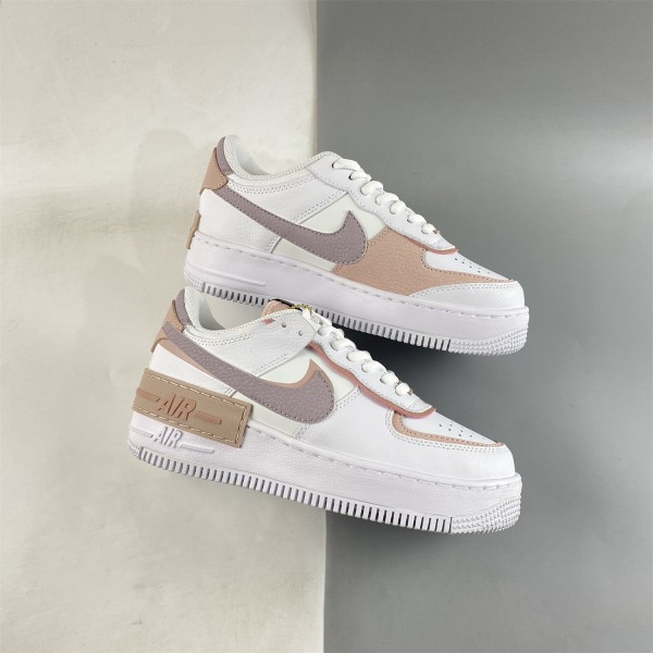 Nike Wmns Air Force 1 Shadow 'White Pink Oxford' CI0919-113