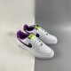 Nike Air Force 1 Low '07 LV8 Just Do It! White Vivid Purple DX3933-100