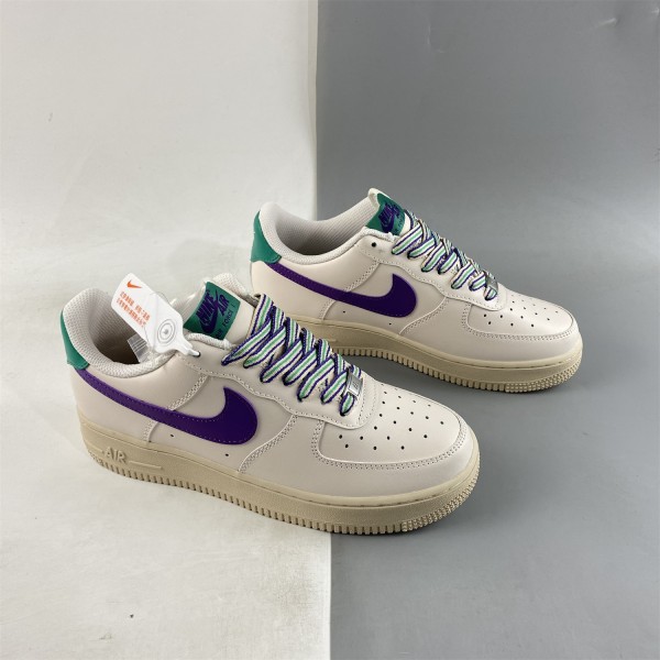 Nike Air Force 1 Low White Purple Green BS8873-306