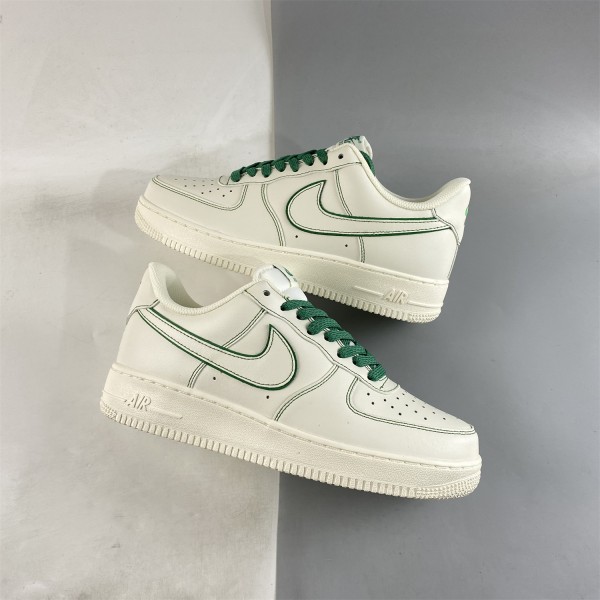 Nike Air Force 1 Basso Bianco Verde Scuro 315122-505