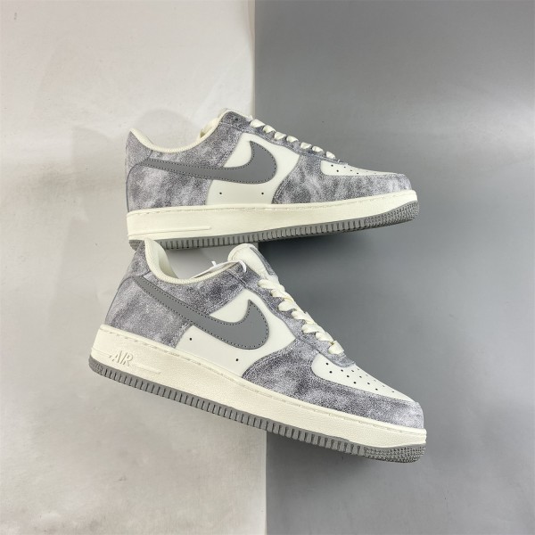 Nike Air Force 1 07 Low Rock Ash Blanc Chaussures BL5866-901