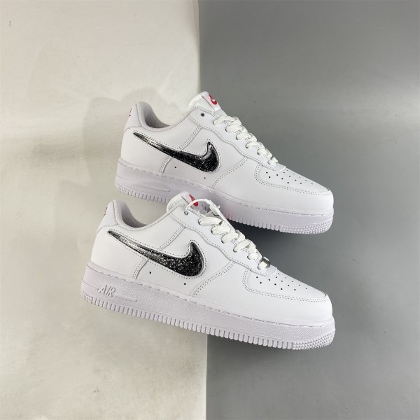 Nike Air Force 1 Low LV8 Bianche Argento Metallico DC9651-100