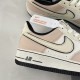 Nike Air Force 1 07 Low Rice Bianche Nere Rosa 315122-668