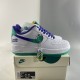 Nike Air Force 1 07 Low White Sprite Purple Green BS8873-806
