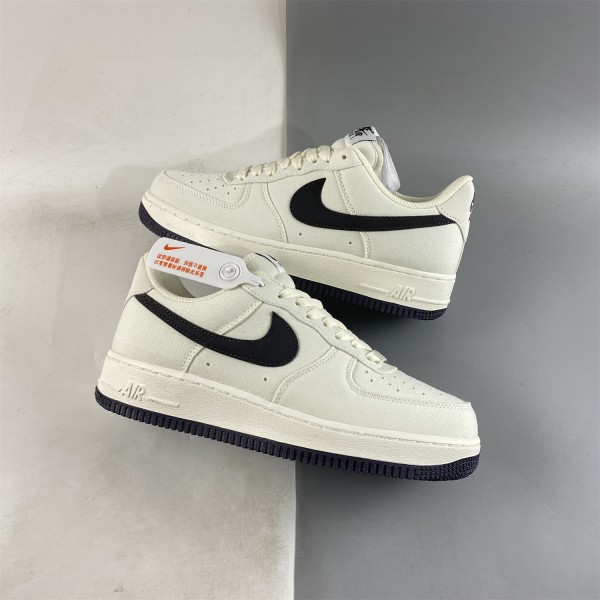 Nike Air Force 1 Low Rice Bianche Nere Grigio Scuro DG2296-007