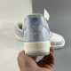 Nike Air Force 1 07 Low Rock Bleu Blanc Chaussures CL5568-663