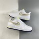 Nike Air Force 1 07 Low White Midnight Blue Green BS8871-901