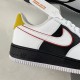 Nike Air Force 1 07 Low White Black Yellow Red SJ5588-100