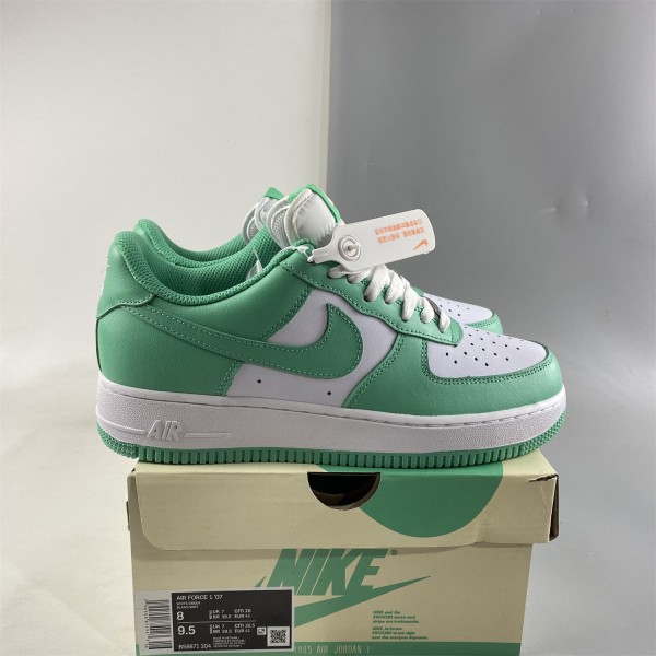 Nike Air Force 1 07 Low Mint Green White Running Shoes BS8871-104