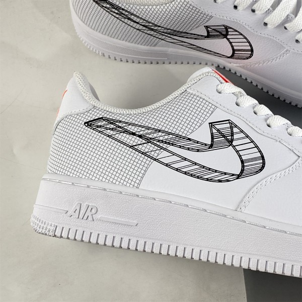 Nike Air Force 1 Low 3D Swoosh Graphic DR0149-100