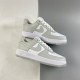 Nike Air Force 1 Faible Grise Blanche AA1726-201