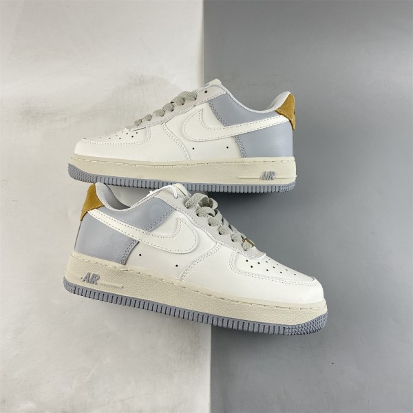 Nike Air Force 1 07 Low Grey Cream White CW2288-702