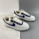 Nuove Nike Air Force 1 Low Bianche Blu Scuro AL2236-106