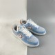 Nike Air Force 1 07 Low Light Blue Red Beige LZ6699-521