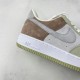 Nike Air Force 1 07 Low White Light Green Grey Brown DL5819-618