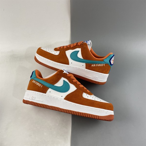 Nike Air Force 1 Low '07 LV8 Athletic Club Bianche Orang DH7568-800