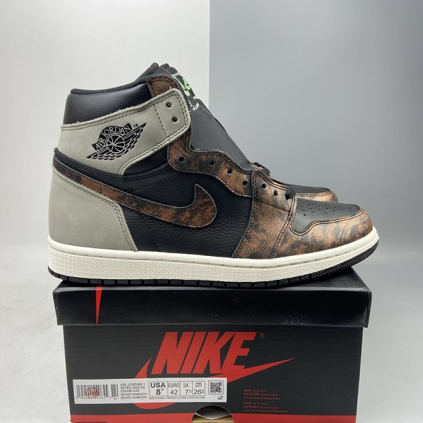 Air Jordan 1 Retro High Light Army Rouille Ombre Patine 555088-033