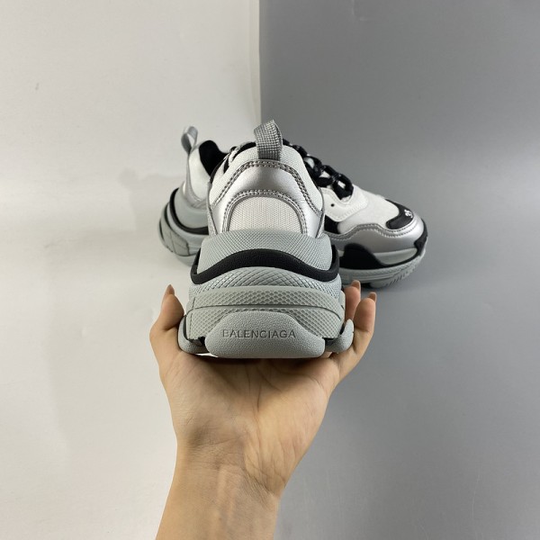 Balenciaga Triple S Sneaker Silver Grey Black