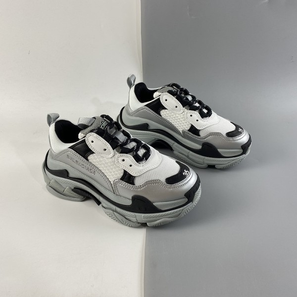 Balenciaga Triple S Sneaker Silver Grey Black
