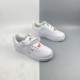 Nike Air Force 1 Low Mini Swooshes Summit White Solar Red CT1989-101