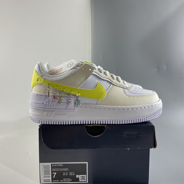 Nike Air Force 1 Ombre Jaune Lucky Charms DJ5197-100