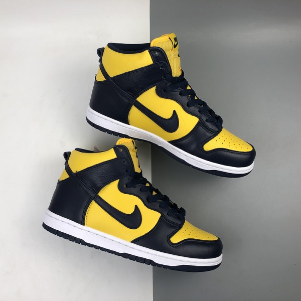 Nike Dunk High Michigan (2020) shoes CZ8149-700