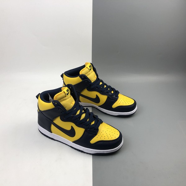 Nike Dunk High Michigan (2020) shoes CZ8149-700