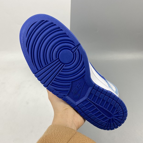Nastro blu ghiaccio bianco Nike Dunk Low Pro
