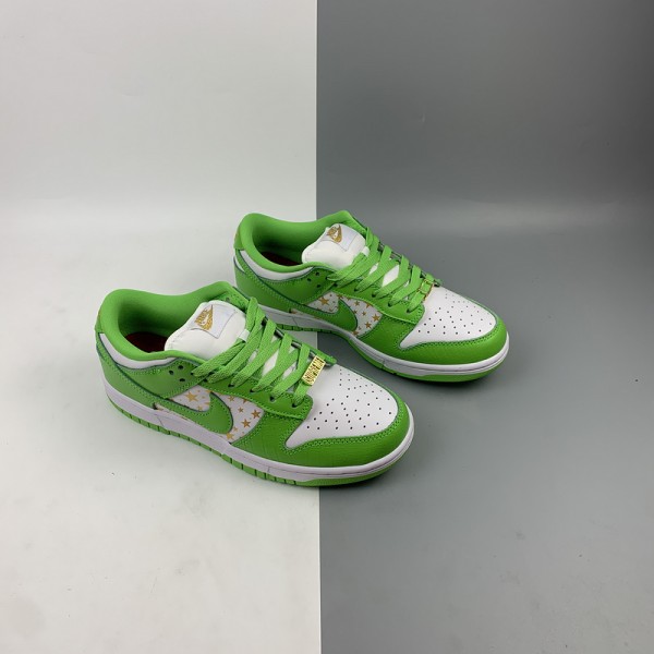 Nike SB Dunk Low Supreme Stars Mean Green (2021) shoes DH3228-101