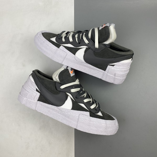 Sacai x Nike Blazer Low grigio scuro DD1877-002