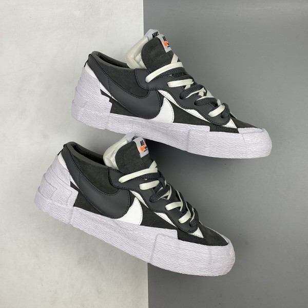 Sacai x Nike Blazer Low Gris Foncé DD1877-002
