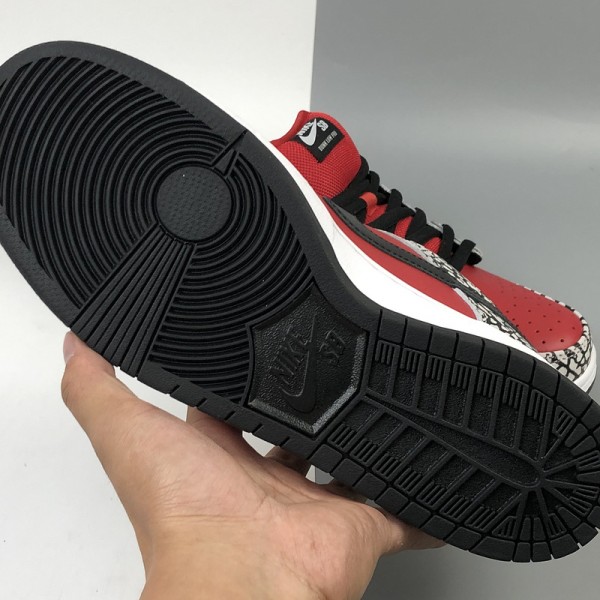 Supreme x Nike Dunk Low Premium SB 'Rosso Cemento' - 313170 600