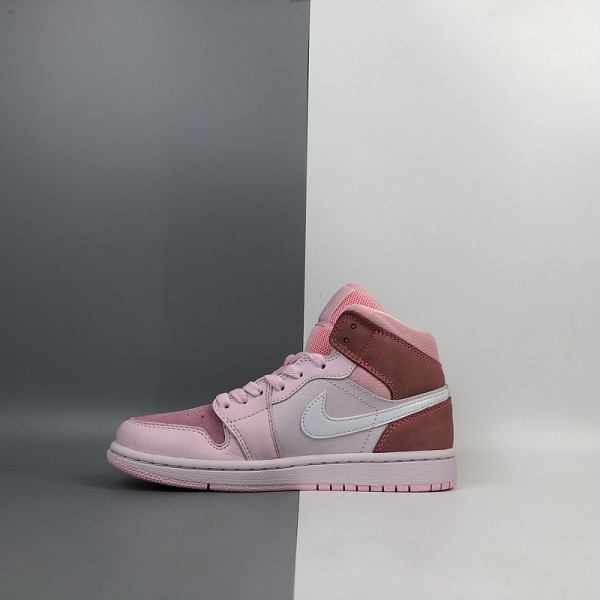 Wmns Air Jordan 1 Mid Digital Pink CW5379-600