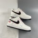 Supreme x Nike Air Force 1 07 Low White Black Red BS8856-816