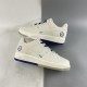 Nike Air Force 1 07 Basso Bianco Blu Scuro Grigio AI5696-103